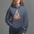 Tropical Hawaiian Plumeria Christmas Tree Mele Kalikimaka Hoodie - Wonder Print Shop