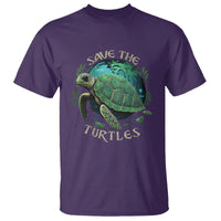 Earth Day T Shirt Save The Turtles Ocean Day Crisis Environmental Activism - Wonder Print Shop