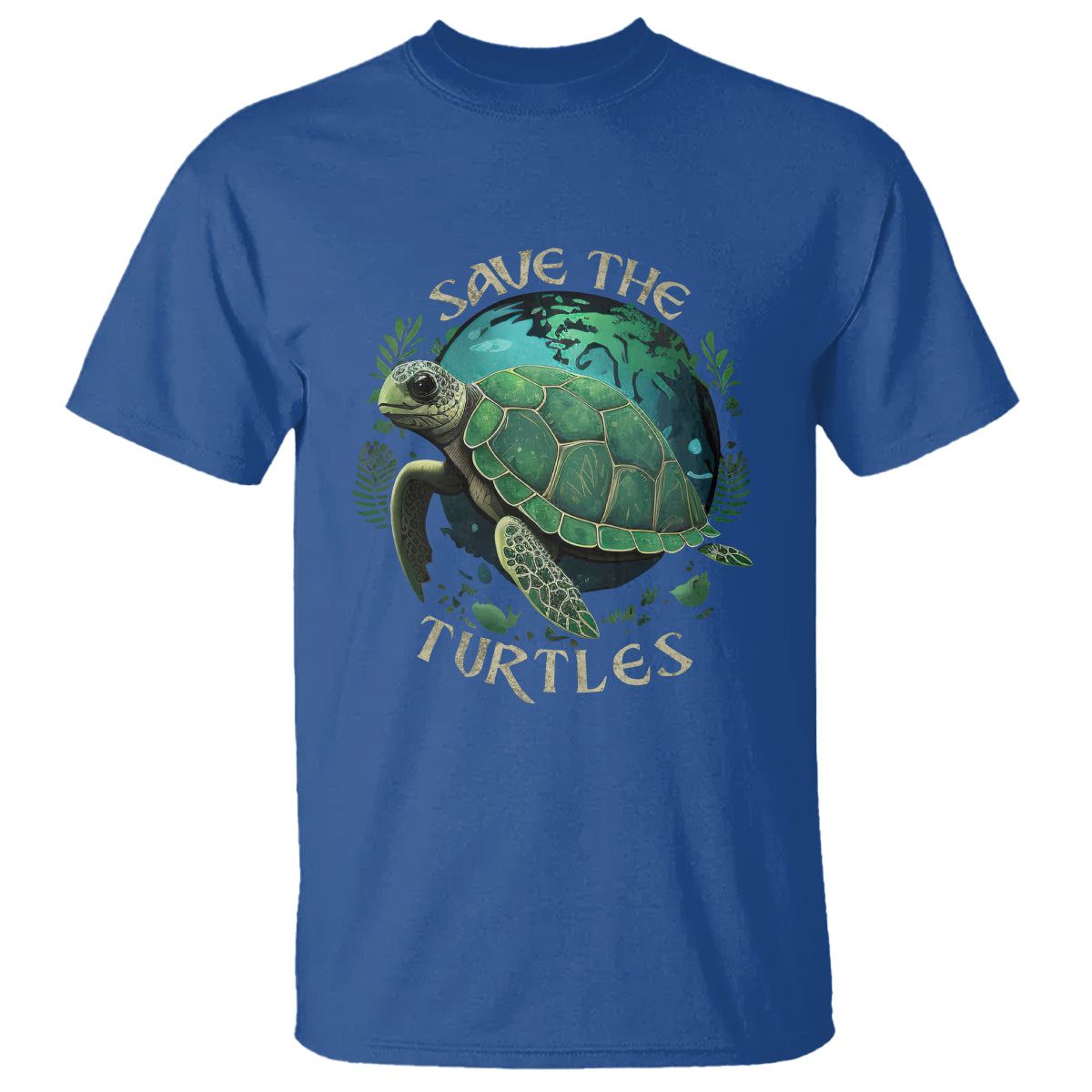 Earth Day T Shirt Save The Turtles Ocean Day Crisis Environmental Activism - Wonder Print Shop