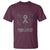 Brain Cancer T Shirt Brain Cancer Awareness Support Gray Ribbon Brain Men Womens - Wonder Print Shop