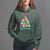 Tropical Island Hawaii Flowers Christmas Tree Mele Kalikimaka Hoodie - Wonder Print Shop