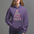 Cute Pink Flamingo Christmas Tree with Hibiscus Merry Xmas Hoodie - Wonder Print Shop