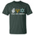 Peace Love Hanukkah Retro Chanukah Jewish Menorah Star of David T Shirt - Wonder Print Shop