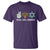 Peace Love Hanukkah Retro Chanukah Jewish Menorah Star of David T Shirt - Wonder Print Shop
