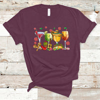 Funny Cinco De Mayo T Shirt Cinco De Mayo Mexico Wine Tequila Mexican Fiesta Party - Wonder Print Shop