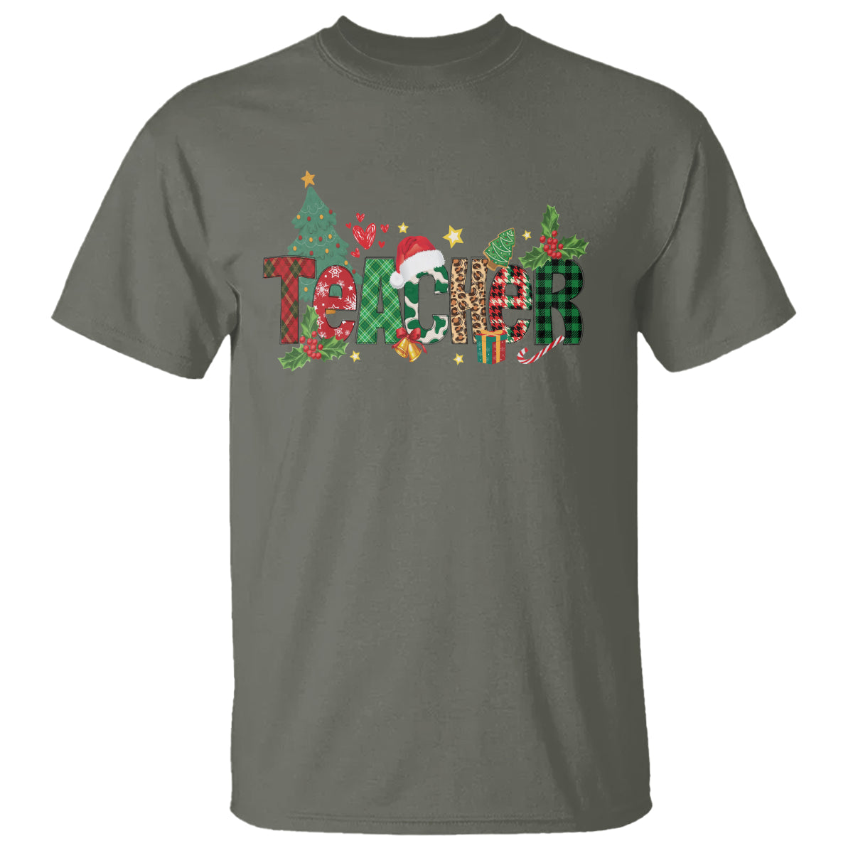 Teacher Christmas T Shirt Merry Xmas Gifts - Wonder Print Shop