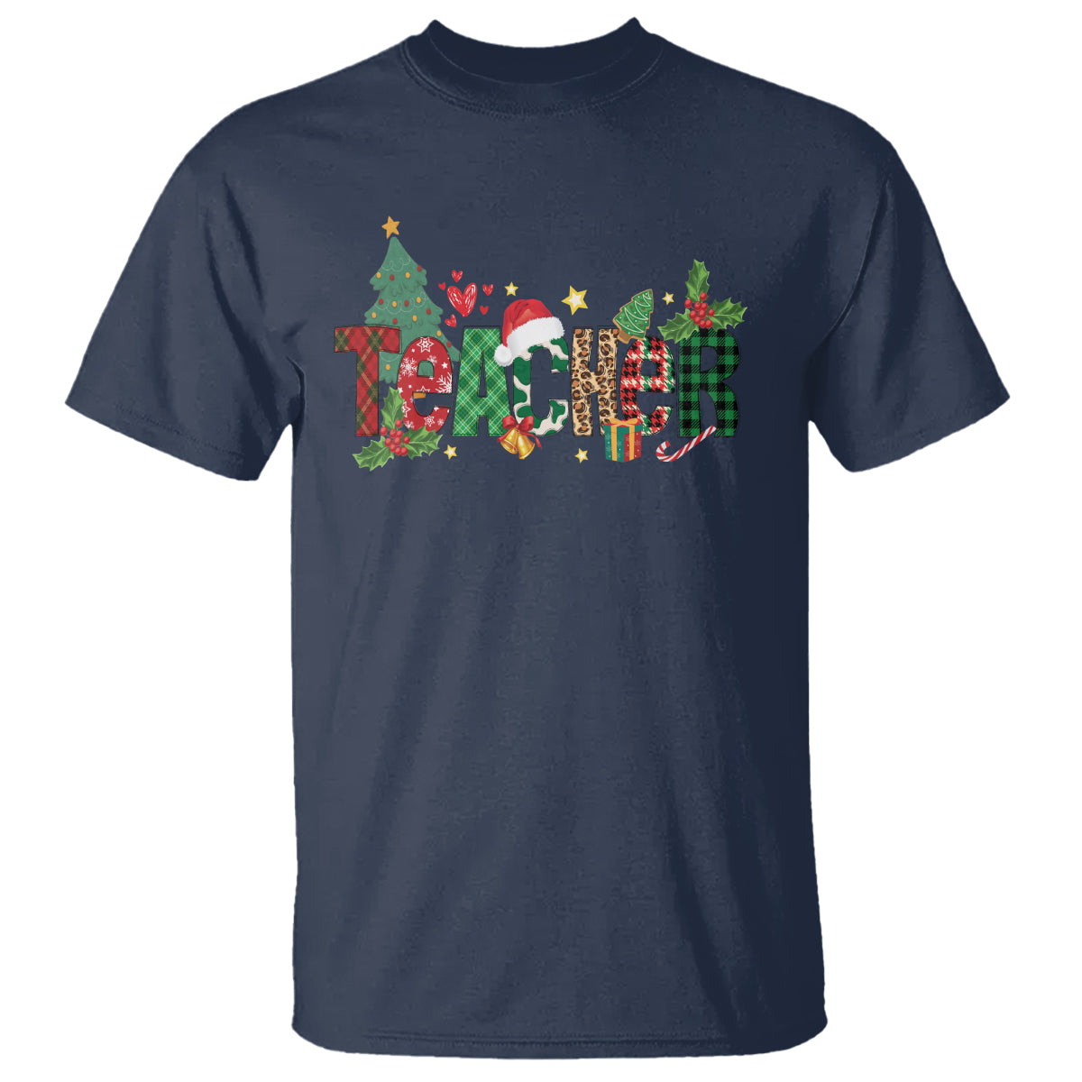 Teacher Christmas T Shirt Merry Xmas Gifts - Wonder Print Shop