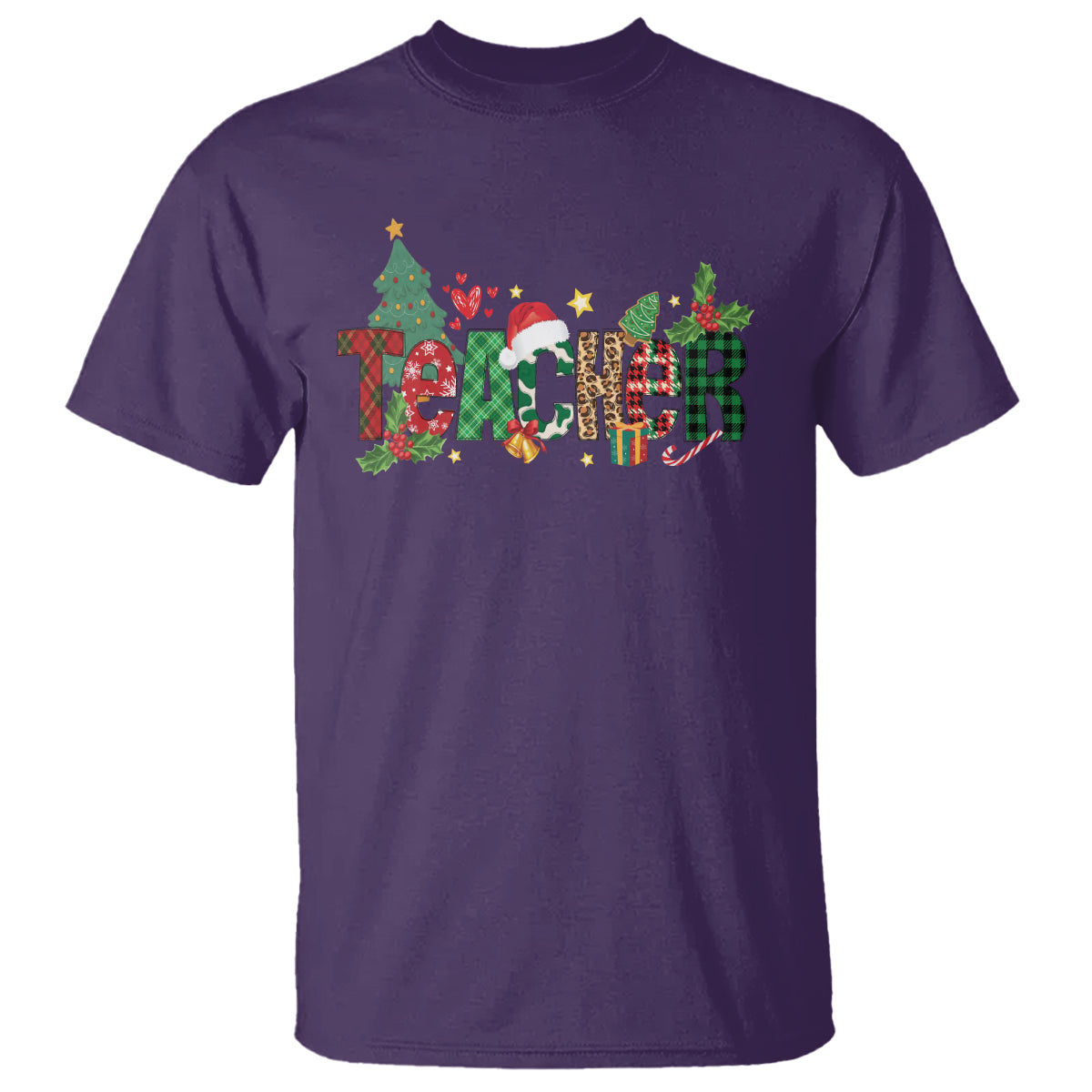 Teacher Christmas T Shirt Merry Xmas Gifts - Wonder Print Shop