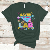 Medical Lab Tech T Shirt Lab Week 2023 Saved By The Lab Retro Medical Laboratory Tech - Wonder Print Shop