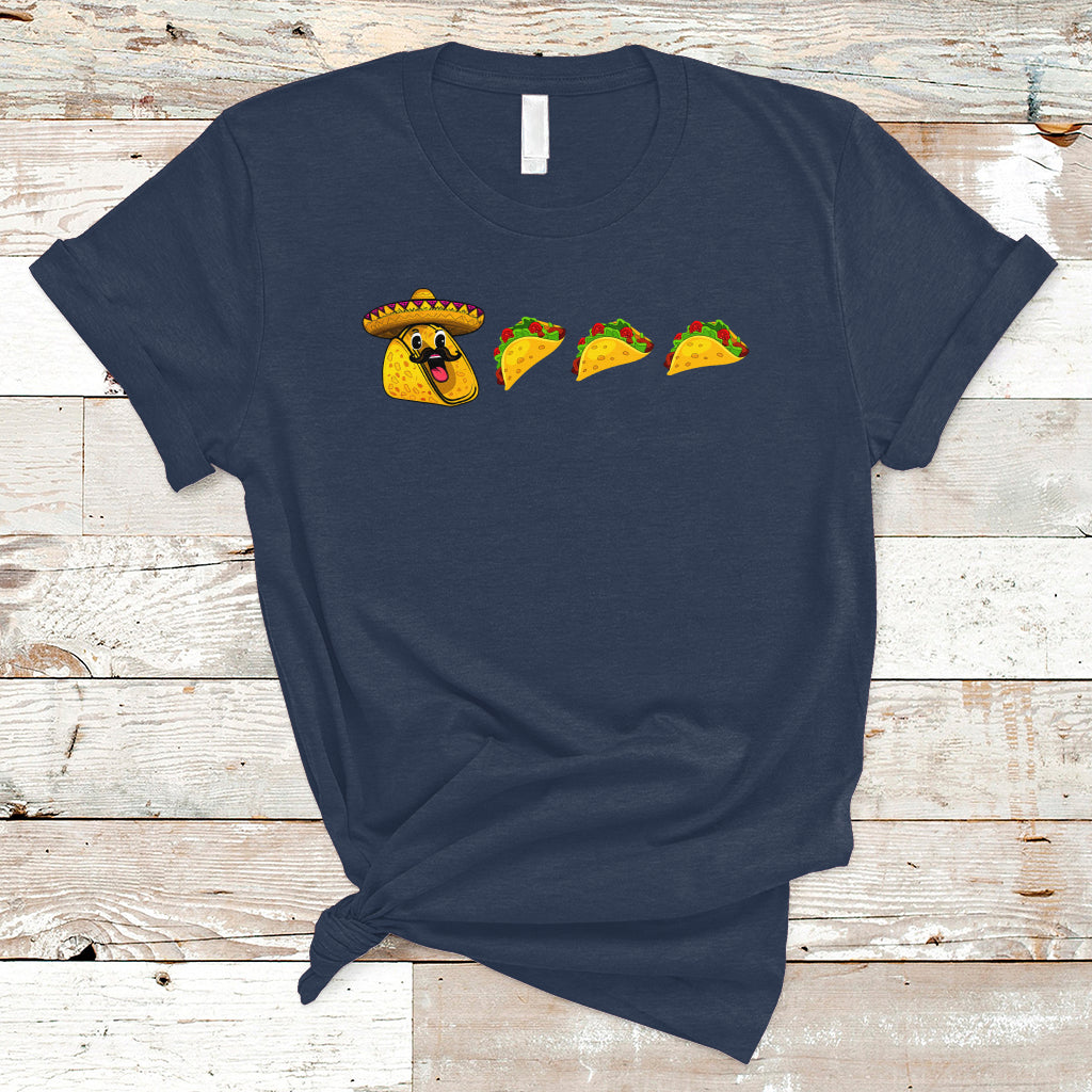 Taco Lover T Shirt Funny Pie Eating Tacos Cinco De Mayo Boys Kids Woman Men Mexican - Wonder Print Shop