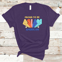 Asian American T Shirt Proud To Be Asian American Pride Heritage Month - Wonder Print Shop