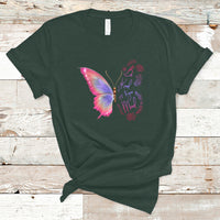 Mental Health Matters T Shirt Be Kind Mental Health Matters Floral Butterfly Motivational Mental Health Awareness - Wonder Print Shop