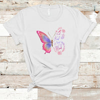 Mental Health Matters T Shirt Be Kind Mental Health Matters Floral Butterfly Motivational Mental Health Awareness - Wonder Print Shop
