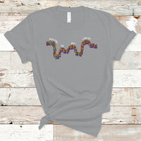 Mental Health Matters T Shirt Healing Is Not Linear Mental Health Awareness Flowers Linear - Wonder Print Shop