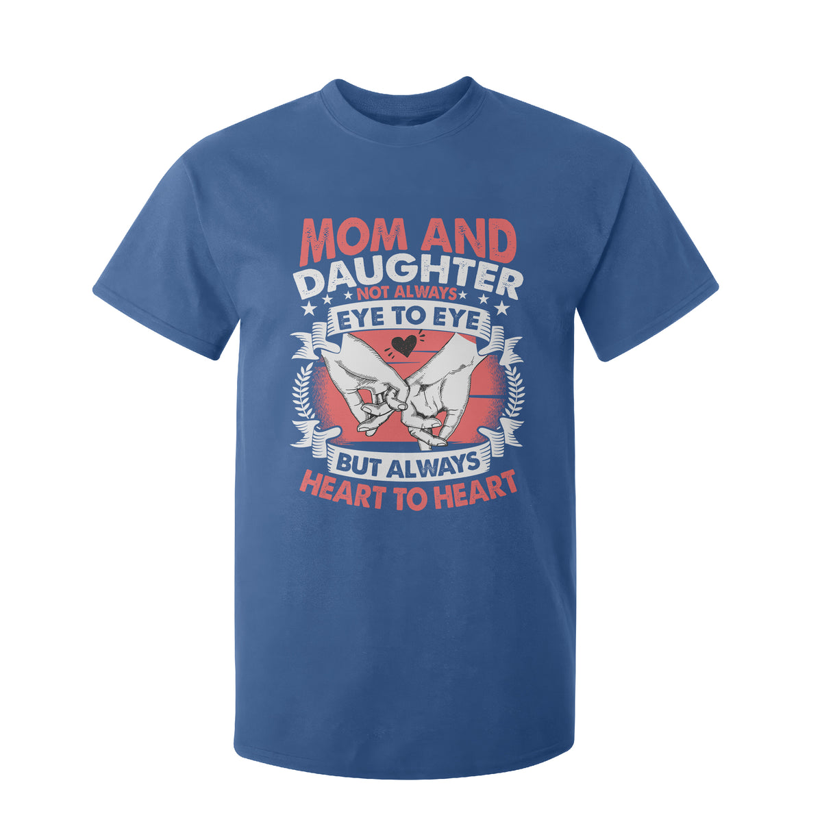 Mom and Daughter Always Heart To Heart Mothers Day T Shirt For Kid TS02