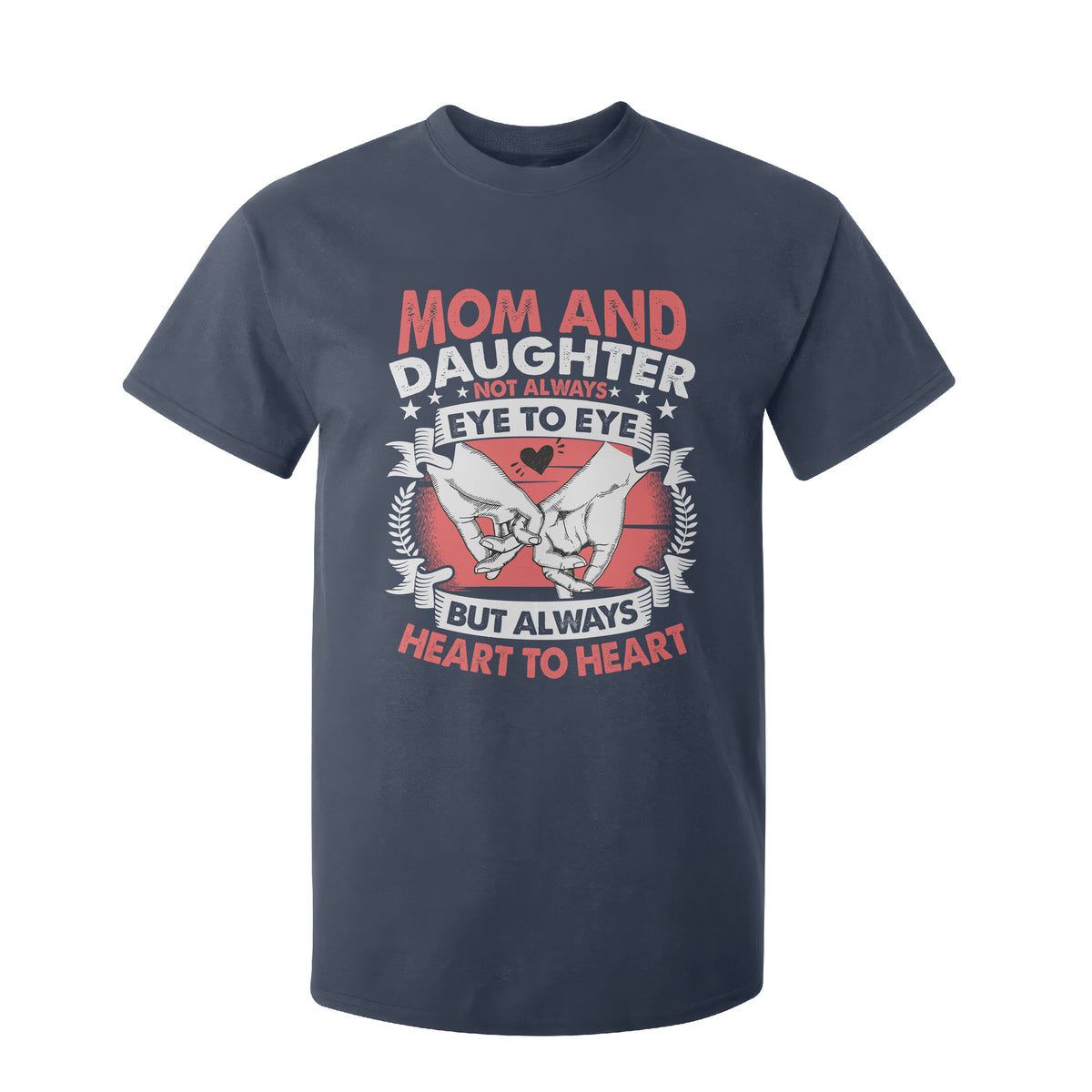 Mom and Daughter Always Heart To Heart Mothers Day T Shirt For Kid TS02