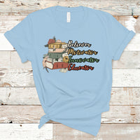 Teacher T Shirt Believer Motivator Innovator Educator Teach Inspire Love Teacher T-Shirt, Back To School Shirt, Gift For Teacher, Funny Teaching - Wonder Print Shop