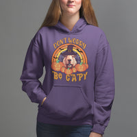 Halloween Hoodie Don't Worry Be Capy Funny Capybara In Halloween Costume T-Shirt for Halloween lovers, Capybara Meme, Spooky Season - Wonder Print Shop
