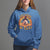 Halloween Hoodie Don't Worry Be Capy Funny Capybara In Halloween Costume T-Shirt for Halloween lovers, Capybara Meme, Spooky Season - Wonder Print Shop