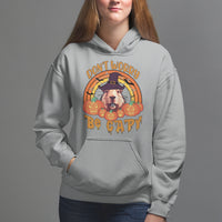 Halloween Hoodie Don't Worry Be Capy Funny Capybara In Halloween Costume T-Shirt for Halloween lovers, Capybara Meme, Spooky Season - Wonder Print Shop