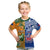 Custom Australia Wallabies And Toa Samoa Rugby T Shirt Aboriginal Mix Polynesian - Wonder Print Shop
