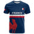 Personalised France Rugby T Shirt 2023 Allez Les Bleus World Cup LT14