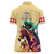 Custom Women’s Kentucky Derby Polo Shirt with Photo – Gold Horse Racing Anniversary Design CTM09