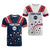 Custom USA Stars T Shirt Sporty Style - Wonder Print Shop
