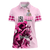 Custom Photo Kentucky Horse Racing Women Polo Shirt Derby Anniversary Pink Out Party