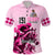 Custom Photo Kentucky Horse Racing Polo Shirt Derby Anniversary Pink Out Party