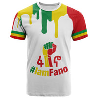 Amhara Ethiopia T Shirt Fano Movement - Wonder Print Shop