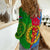 Eritrea Women Casual Shirt Eritrean Map Mix African Pattern Simple Style LT14