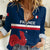 France Rugby Women Casual Shirt 2023 Allez Les Bleus World Cup - Wonder Print Shop