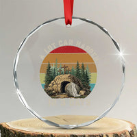 A Lot Can Happen in 3 Days Crystal Glass Ornament Christian Easter