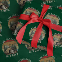 A Lot Can Happen in 3 Days Wrapping Paper Roll Christian Easter