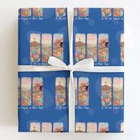 A Lot Can Happen In Three Days Christian Easter Wrapping Paper Roll Empty Tomb Cross Landscape Faith Inspirational Gift