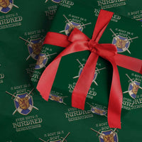 A Scot Is A Scot Even Unto A Hundred Generation Wrapping Paper Roll Scottish Pride - Wonder Print Shop