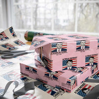 A True Patriot Memorial Wrapping Paper Roll Charlie Kirk Legacy The Greatness of Our Nation - Wonder Print Shop