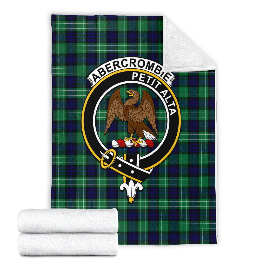 Abercrombie Clan Tartan Blanket, Family Crest Tartan Throw Blanket, Scottish Clan Tartan Plaid Blanket TS23
