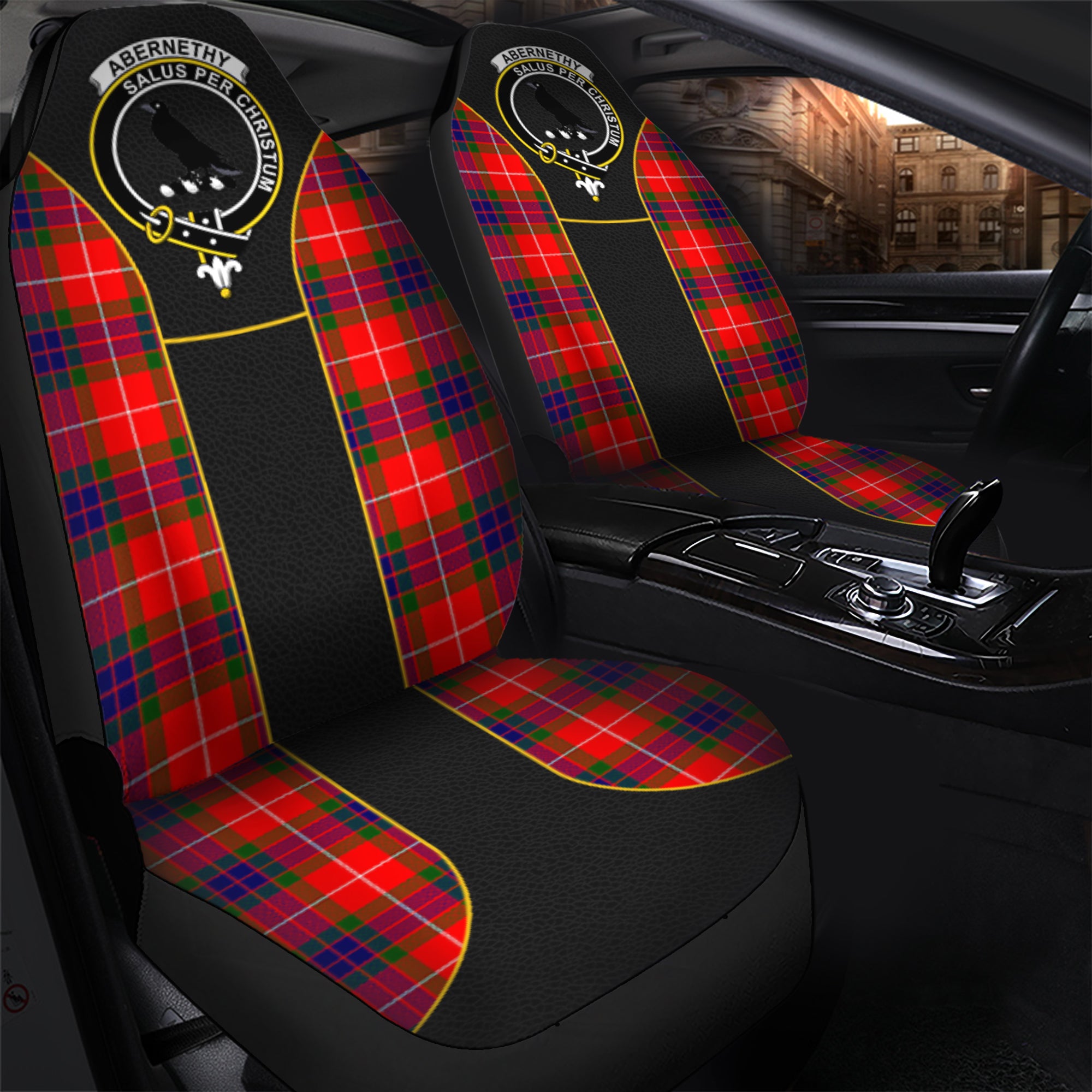 scottish-abernethy-tartan-crest-car-seat-cover-special-style