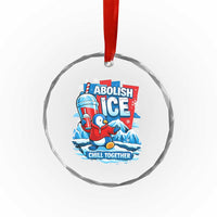 Abolish Ice Crystal Glass Ornament Subtle FDT Penguin Slush Drink Funny Summer Chill Mode