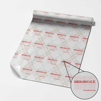Abolish Ice No Human Is Illegal Wrapping Paper Roll Social Justice
