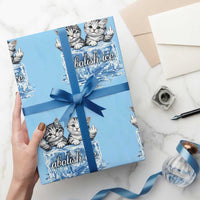 Abolish Ice Wrapping Paper Roll Cute Cat Melting Ice Pro Immigrant