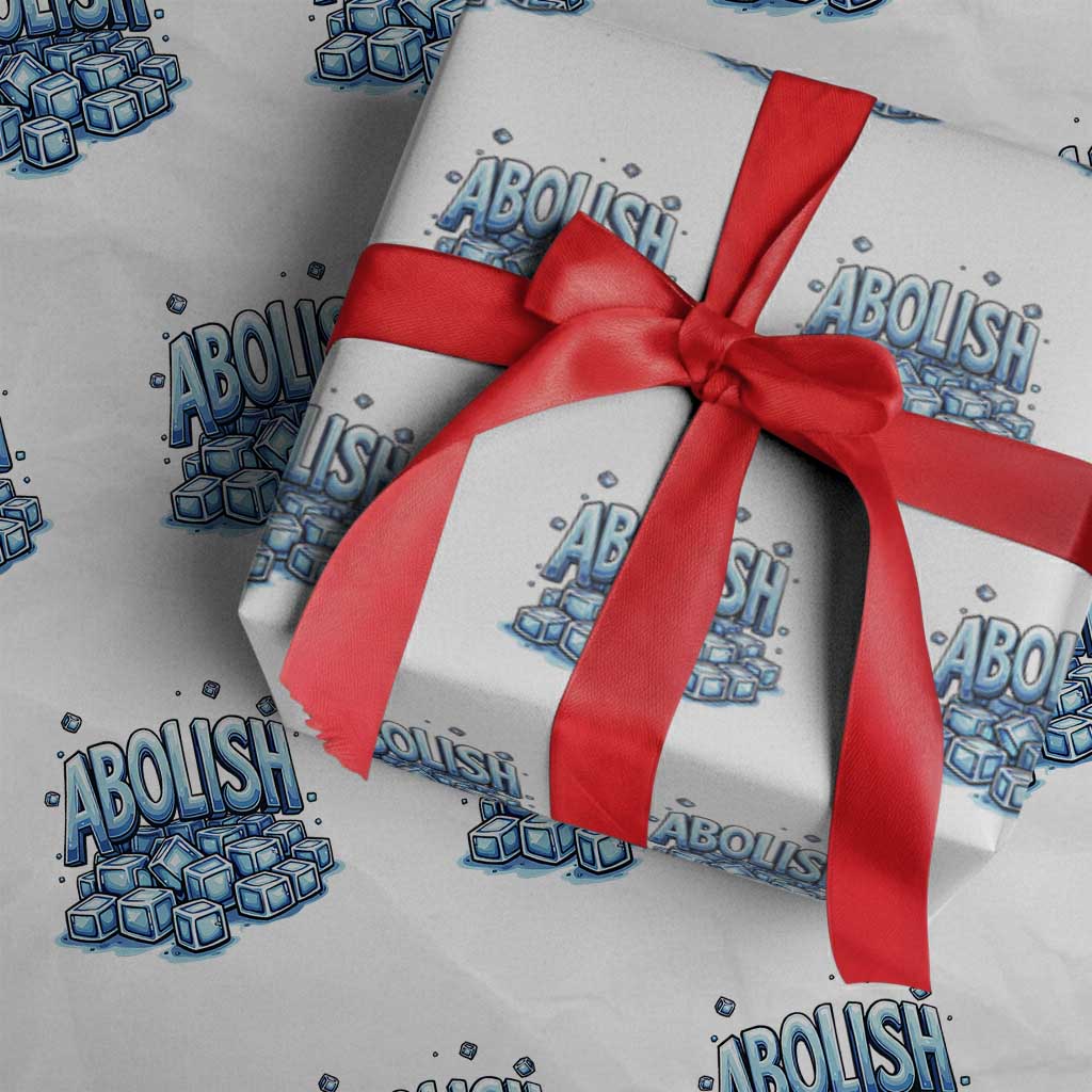 Abolish Ice Wrapping Paper Roll Minnesota Resistance Protest