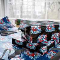 Abolish Ice Wrapping Paper Roll Subtle FDT Penguin Slush Drink Funny Summer Chill Mode