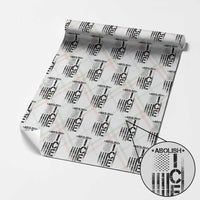 Abolish ICE Wrapping Paper Roll Vintage American Flag