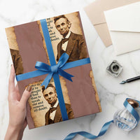 Abraham Lincoln American History Teacher School Wrapping Paper Roll