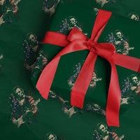 Abraham Lincoln Playing Guitar 4th of July Wrapping Paper Roll