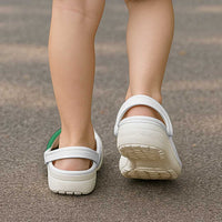 Abruzzo Italy Clogs Shoes Flag Color Inspiration - Wonder Print Shop