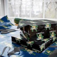 Activist Portland Frog Wrapping Paper Roll I Protect the Family Protest Statement - Wonder Print Shop